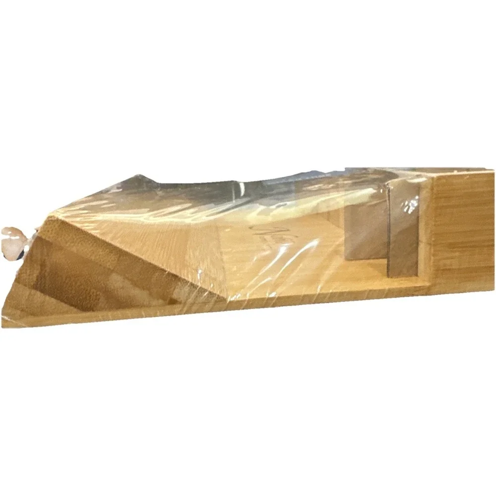 Bamboo Noble Home & Chef In Drawer Knife Block Organizer. 17 X 9.25 X 2